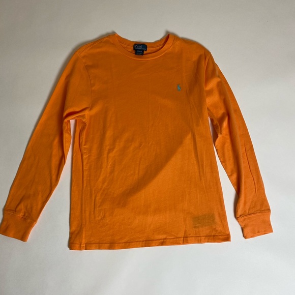 Boys Orange long sleeve shirt - Picture 1 of 3